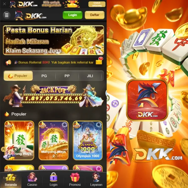 DKK Bonus Member Baru 100%