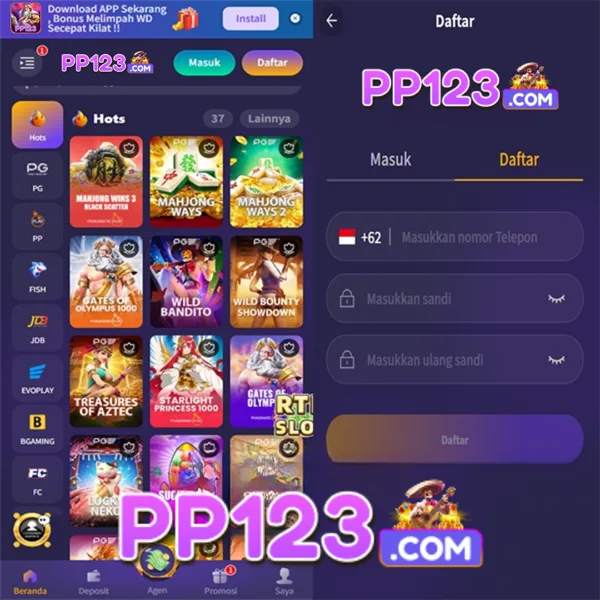 PP123 Game Online Resmi 2026
